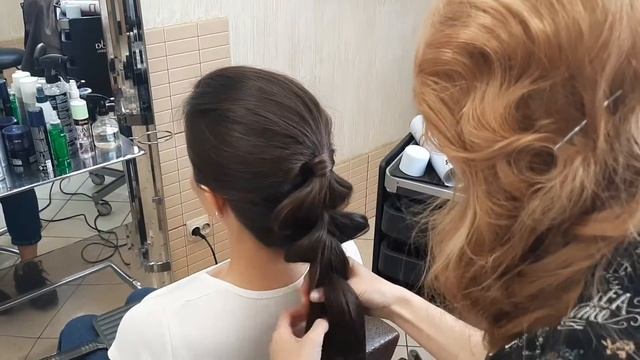 Как сделать прическу за 10 минут? смотреть онлайн