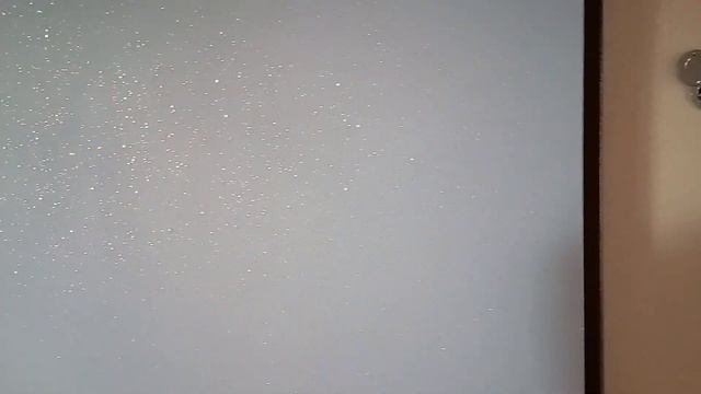 Декоративная отделка стен блёстками. Серебро смотреть онлайн