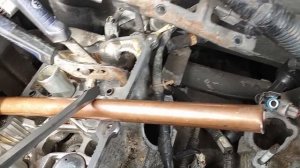 Как просто вытащить застрявщий гидрокомпенсатор из ГБЦ Nissan Pathfinder @Lysenka