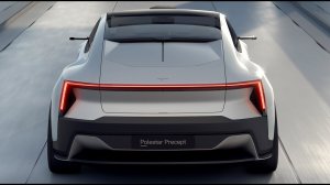 Polestar PRECEPT Concept - электрический четырехдверный GT - интерьер, экстерьер и привод.mp4