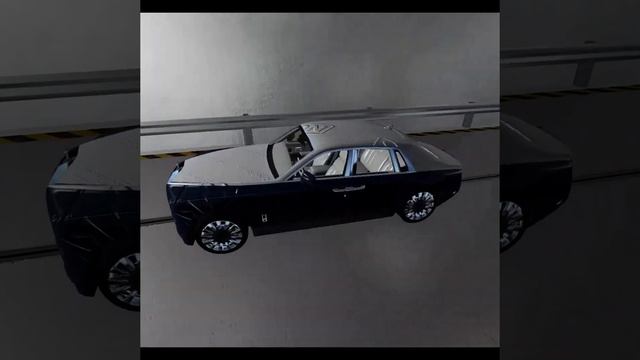 Rolls-Royce Phantom crash test || beamng