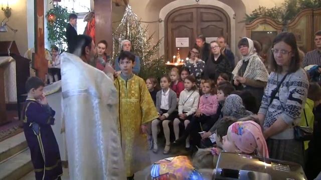 Проповедь на Литургии 13 01 2018 иером. Иоанн (Гуайта)