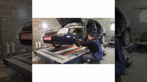 Ремонт переднего стакана Приора#bodyrepair #garage #кузовнойремонт #приора#стакан#сварка#гараж