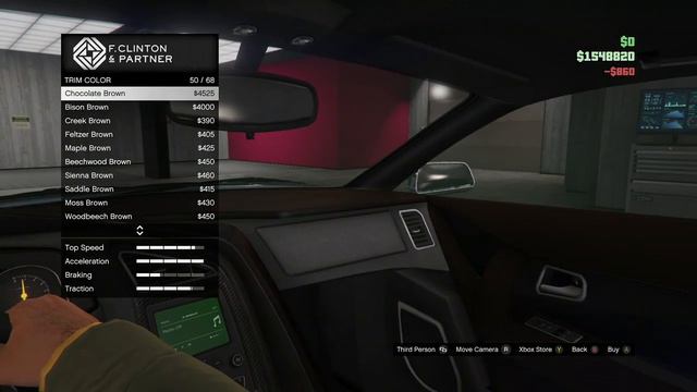 GTA online Enus Paragon R customization build