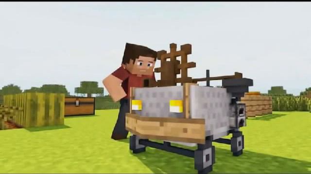 Minecraft Мультик - СТИВ СОЗДАЛ МАШИНУ смотреть онлайн