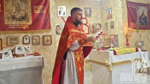 Сегодня, в день святого Великомученика Георгия Победоносца в нашем походном храме престольный праздн