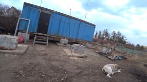 Переделал крыльцо/жизнь в вагончике.