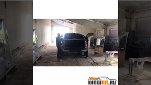 Установка кунга и вкладыш в кузов пикапа Mitsubishi l200