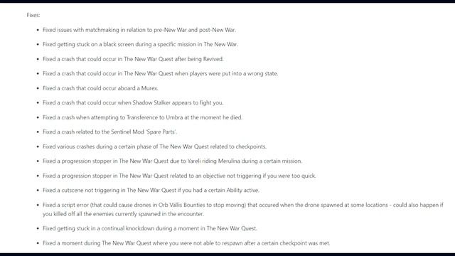 Warframe Hotfix 31.0.3 Patch Notes - Caliban Changes смотреть онлайн