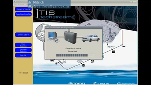 Toyota Techstream + mini VCI! Пример работы в программе диагностики с автомобилей Toyota RAV4