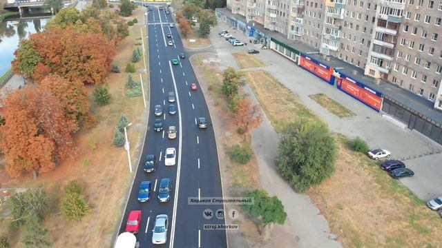 Гимназическая набережная после кап.ремонта (Харьков) смотреть онлайн