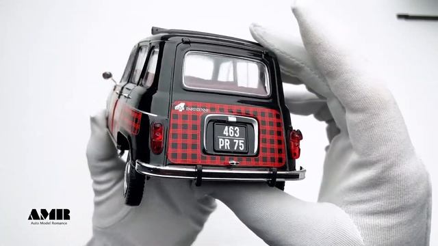 RENAULT 4 Parisinne / 1:18 NOREV MODEL / Rallye Monte-carlo / AMR unboxing смотреть онлайн