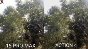 iPhone 15 Pro Max Vs Dji Action 4 | Camera Comparison | iPhone Vs Dji!