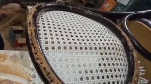 Реставрация венских стульев с плетёной спинкой. Viennese chairs restoration. Diy