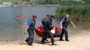 Тренировка по спасению людей на воде