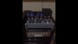 DIY PP ламповый усилитель на 6с4с