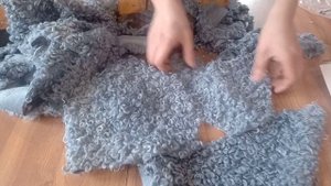 Берет с клиньями из ткани + выкройка