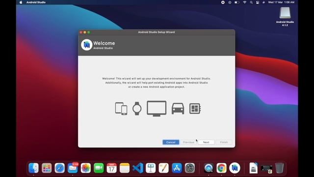 How to install android studio on mac m1 2022 | Install Android Emulator on  MacBook air m1