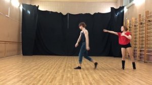 Парная акробатика. Сценическое движение