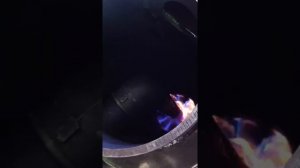 Котел на отработке, горенее дизельного топлива.