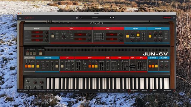 Arturia JUN-6V sound designing. смотреть онлайн