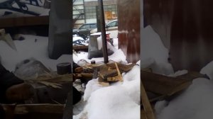 Печь походная.