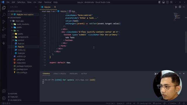 React Crash Course | #10 - React Form Handling