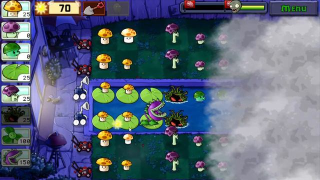 Plants vs. Zombies: #5 Туман таит в себе опасности! смотреть онлайн
