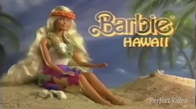 1985 Реклама куклы Барби Маттел Гаваи Barbie Mattel Hawaii