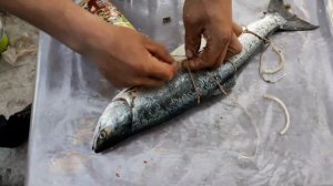 горбуша горячего копчения на шарабане