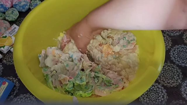 Размокшие обмылки и залипушки. 5 дней в воде...