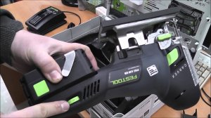Аккумуляторный лобзик CARVEX PSC 420 Festool. Небольшой обзор.