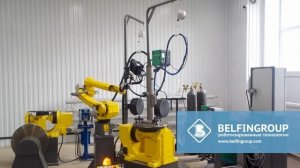 Робот для TIG/MAG сварки пробоотборников нефти