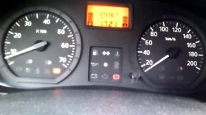 Как заводится Рено Логан 1.4