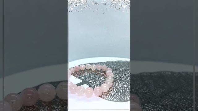 Браслет из Натурального Розового кварца ?