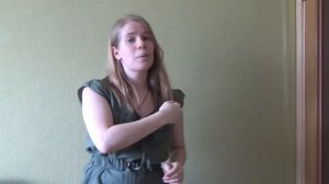 Колыбельная тишины (Женя Любич) жестовое пение