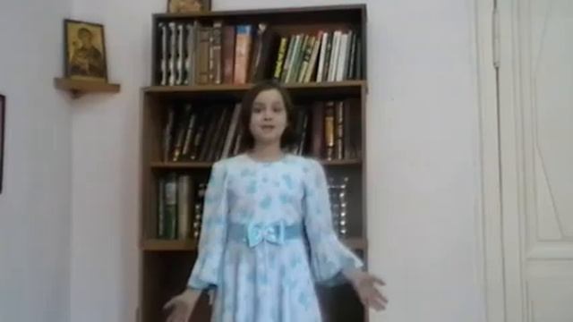 Страна читающая - Лобанова София читает произведение Тютчева "Зима недаром злится" смотреть онлайн