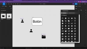 Tutorial Botón con icono en autolayout Figma