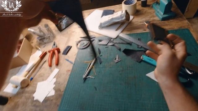 Зажим для купюр из натуральной кожи своими руками смотреть онлайн