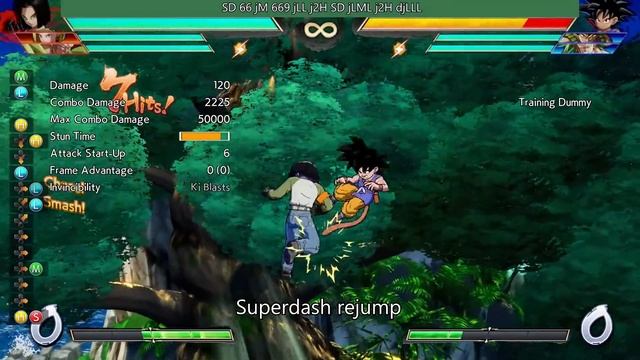 [OUTDATED] DBFZ 1.25 Android 17 BnB / Advanced Combos | DRAGON BALL FighterZ