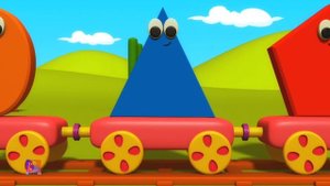 Боб формы поезд обучающее видео для детей о геометрии