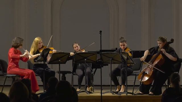 A.Beach - Theme and Variations, for flute and string quartet/ Э.Бич - Тема с вариациями смотреть онлайн