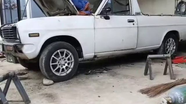 nissan sunny pick-up air suspension eastance смотреть онлайн