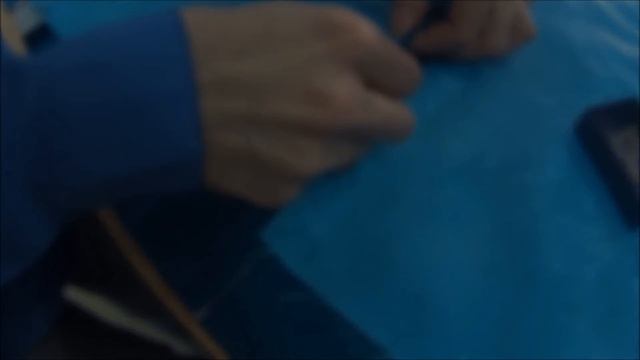 Обработка шлицы подкладкой