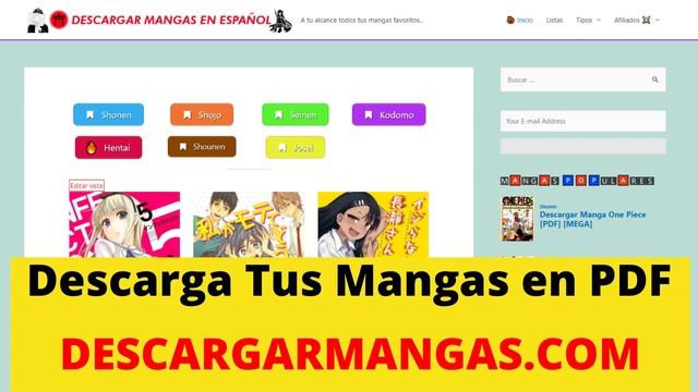 Descarga Tus Mangas en PDF смотреть онлайн