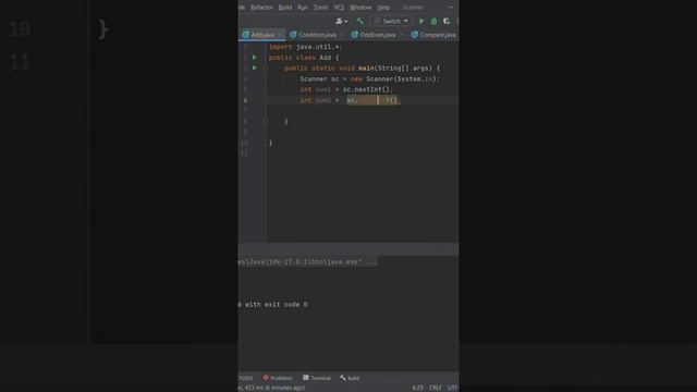 Taking Input from User To Calculate Addition Of Two Numbers In Java Using Scanner Class | JAVA