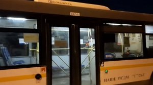 Автобус ЛиАЗ-5292.60 следует по маршруту 32 "Барановское - Воскресенск"