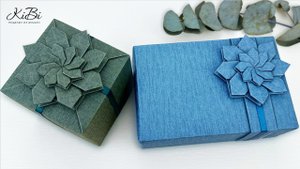 Подарочная упаковка с цветком своими руками | Как красиво упаковать подарок | DIY