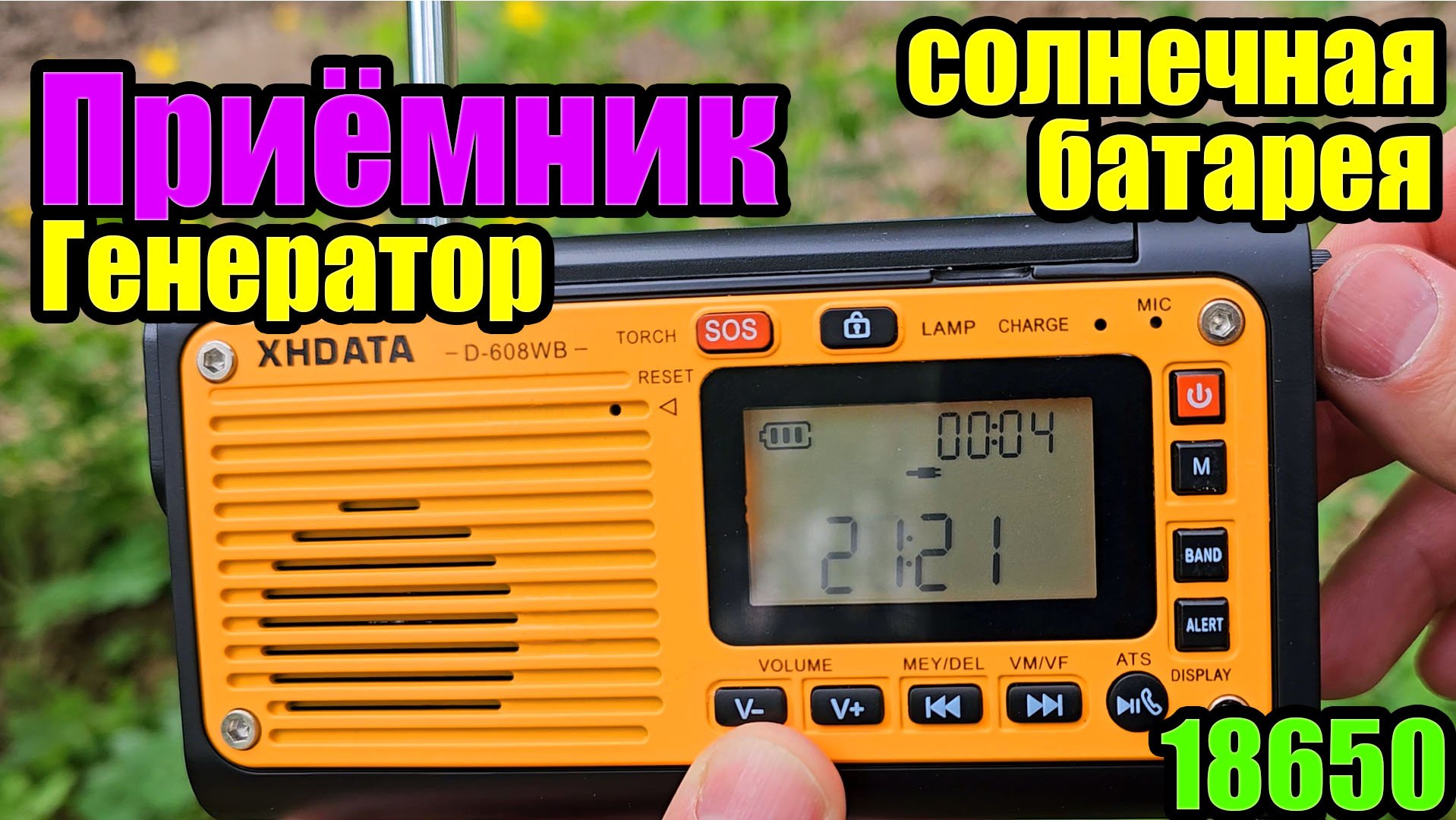 Радиоприёмник XHDATA D608WB