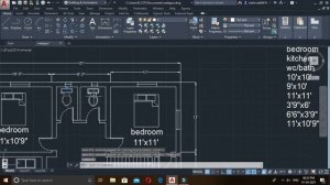 2d house plan (3of3)||autocad 2020